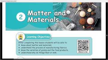 MATTER & MATEREIALS - PART 2 - UNIT 2 - TERM 1 -  SCIENCE - 5TH STD - ENGLISH MEDIUM