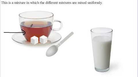 Siba Learning Zone - Homogeneous Mixture