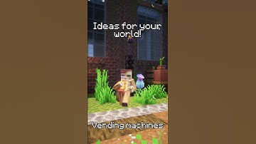 Minecraft vending machine ideas for you!! #minecraft #shorts