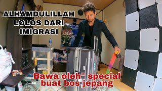 BONGKAR KOPER DARI INDONESIA,BANYAK BARANG YANG DI LARANG ALHAMDULILLAH LOLOS