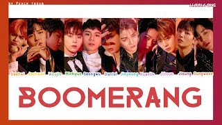 Video thumbnail of "[COLOR CODED/THAISUB] WANNA ONE - Boomerang #พีชซับไทย"