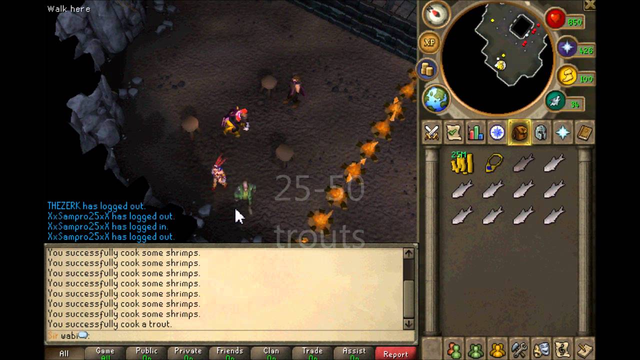 [RuneScape]1-99 cooking guide - YouTube