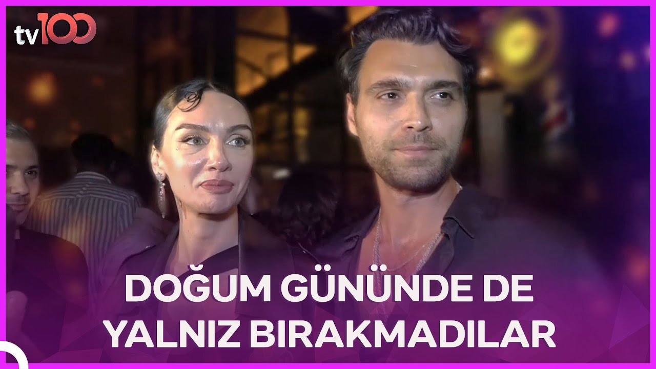 Dostları Birce Akalay'ı Doğum Gününde Yalnız Bırakmadı