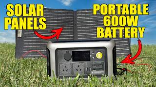 Solar Rechargeable Power Station - ALLPOWERS R600 Portable Battery