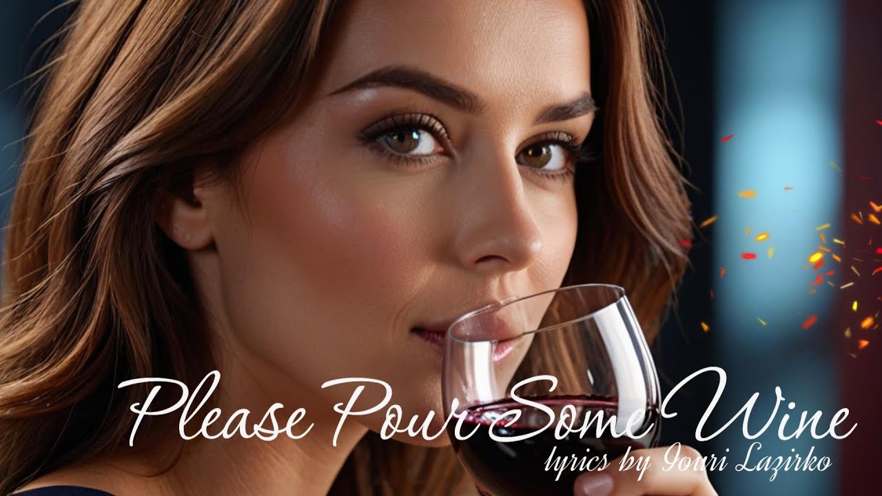 Please pour some wine -- English Version -- lyrics by Iouri