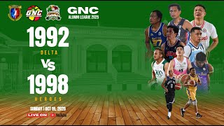 BATCH 1992 DELTA VS BATCH 1998 HEROES | GNC ALUMNI LEAGUE SEASON 2025