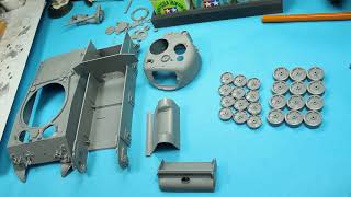 : Zvezda 1/35 M4A2 Sherman, Step by Step Full Build Video, Part 1