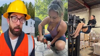 Compilação de Trabalhadores Inteligentes | Truques e Momentos Engraçados Recomendados por Especia...