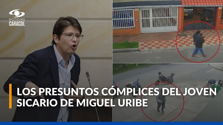 Exclusivo Noticias Caracol: Videos revelan que sicario que disparó contra Miguel Uribe no actuó solo