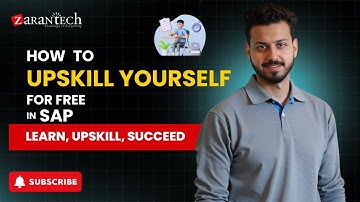 SAP – How to Upskill Yourself for FREE | ZaranTech