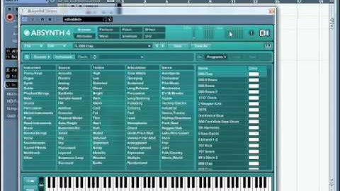 Absynth 4 Browser pt  1