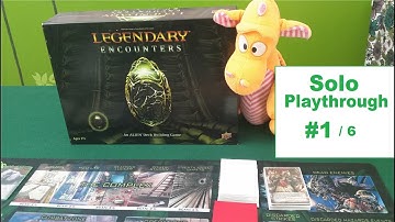 Legendary Encounters: Alien - Solo Playthrough #1/6