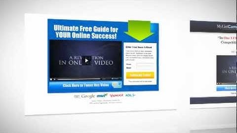 Video Squeeze Page Templates