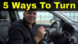 5 Ways To Make Right And Left Turns-Driving Lesson