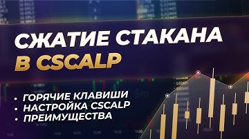 Как сжать стакан в терминале CScalp