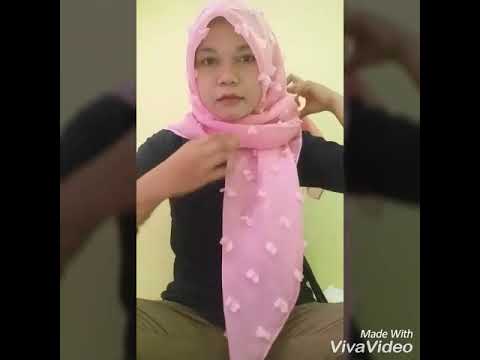 Tutorial jilbab organza rubiah by arum aria(1) Tutorial jilbab organza rubiah by arum aria(1)