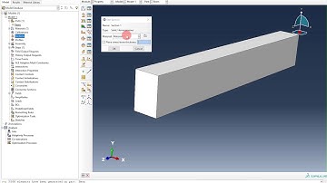 Abaqus Tutorial: Introduction to CAE #5 Sections