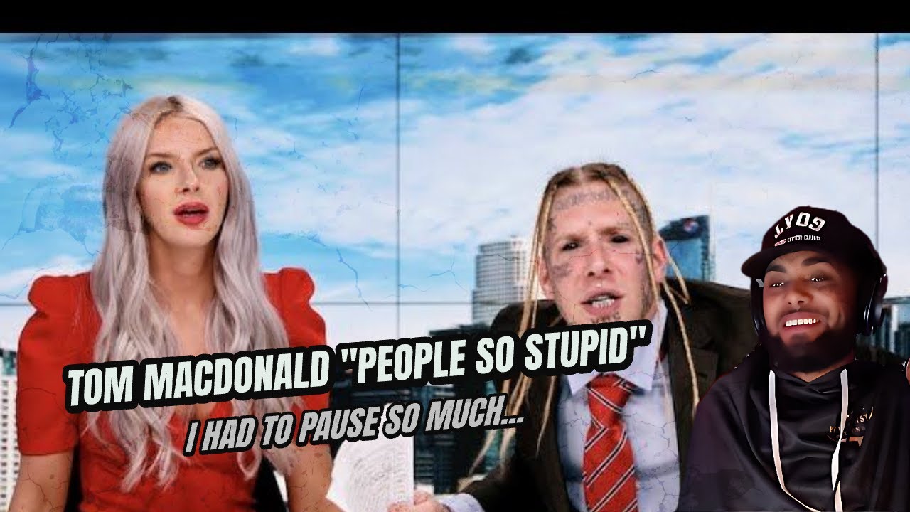 HE BREAKS DOWN EVERYONE!!! TOM MACDONALD 