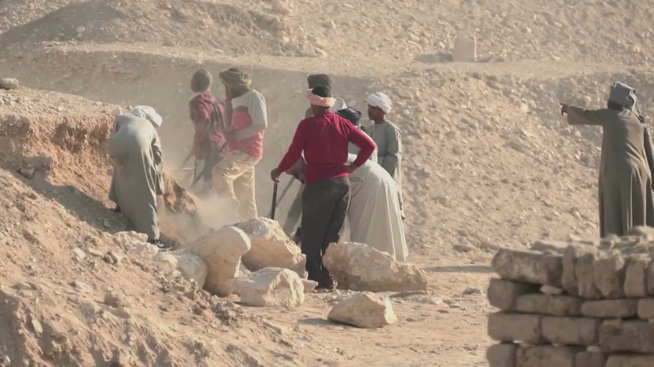 Egypt uncovers blocks from 18th dynasty Queen Hatshepsut temple