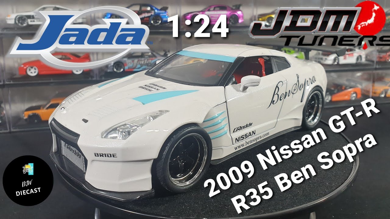 REVIEW Jada Toys 1:24 JDM Tuners 2009 Nissan GTR R35 BenSopra