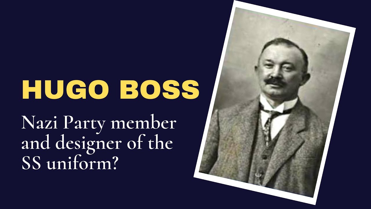 Hugo Boss - Nazi Party member and designer of the SS uniform? - YouTube