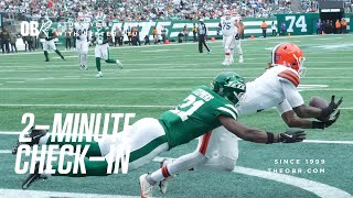 Cleveland Browns Two-Minute Practice Check-In: 11/13/25