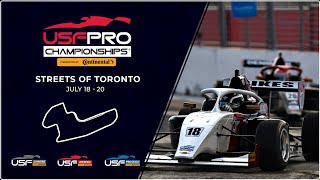 USF2000 - Race 2 & USF Pro 2000 - Race 2 - Streets of Toronto