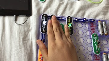 Snap Circuits Light Reflection Detector