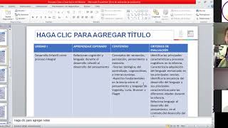 zoom   CLASE 1 DESARROLLO Y APRENDIZAJE INFANTIL 2501 30 03 2020   Parte 1 Guía