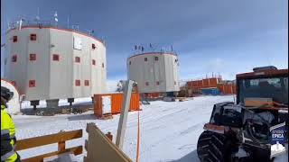 Beyond EPICA | Ice core boxes stored in Concordia Station