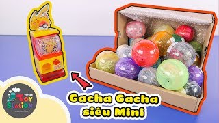 Máy vặn trứng Gachapon siêu mini bên trong quả trứng Gacha ToyStation 358