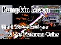 Terraria - Pumpkin Moon Final Wave at 8:06 pm, 255 Platinum Coins in a night (World Records)