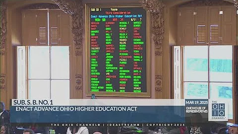 Ohio House passes Senate Bill 1, which aims to ban DEI initiatives at public colleges