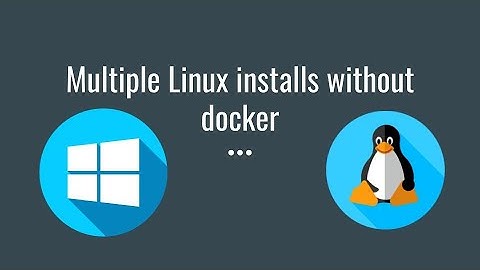 Install Multiple Ubuntu (Linux) machines on Windows without Docker