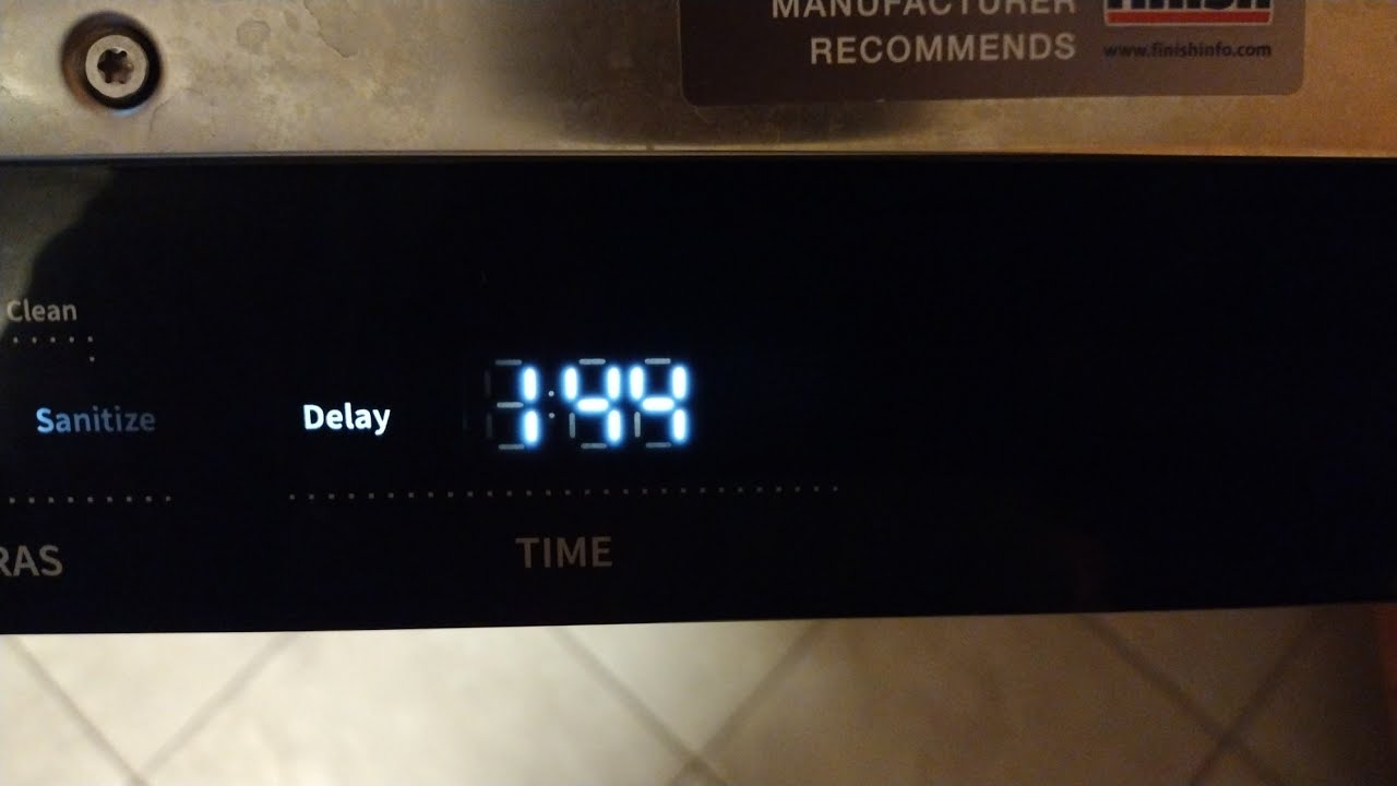 How To Turn Off Delay Start On Ge Dishwasher