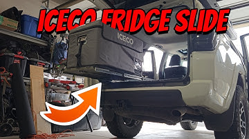 Iceco Fridge Slide, DIY Platform for a 2020 4Runner