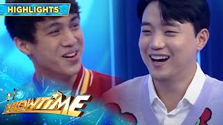 Ryan is enthralled by Kice's singing | It's Showtime