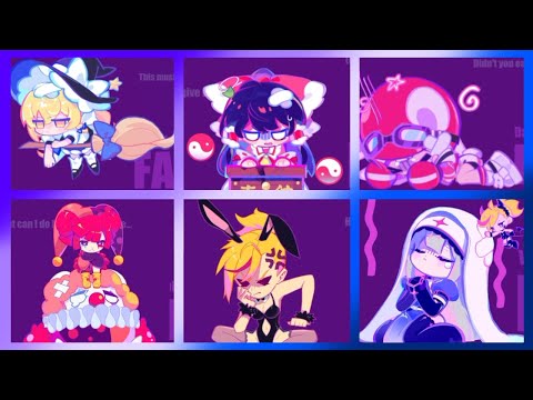 [[ MuseDash ]] •All characters Failed screens•