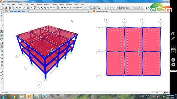 SAP2000 Complete Tutorial for the Beginners 3-Storey Builiding-Part 2/3
