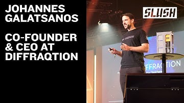 Slush 100 Semifinal | Johannes Galatsanos, Co-founder & CEO at Diffraqtion | Slush 2025