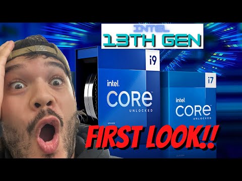 Intel 13th Gen - UNBOXING & FIRST LOOK