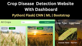 Crop  disease detection using CNN | Website | Flask | Python