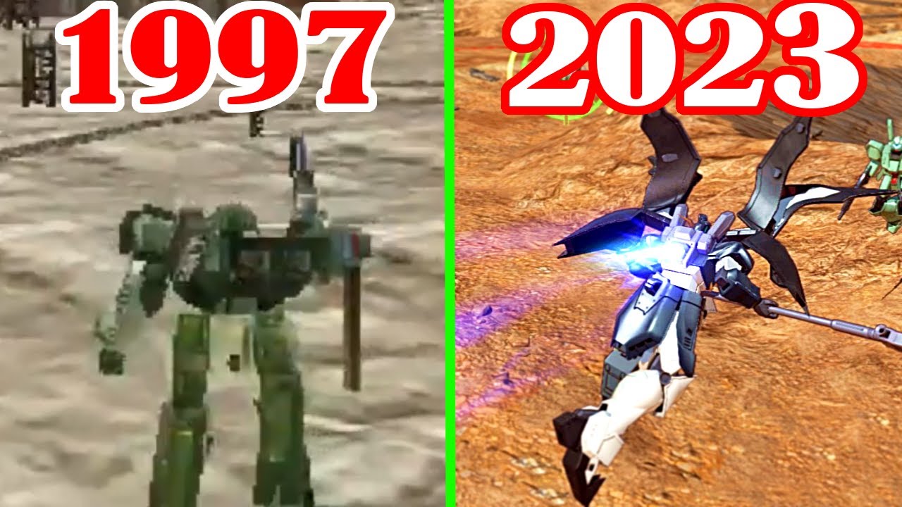 Evolution of Armored Core Games ( 1997-2023 ) 