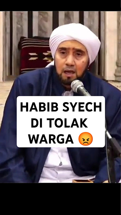 HABIB SYECH SOLO DI TOLAK LAGI DI ACARA SHALAWAT BERSAMA PRIBUMI NUSANTARA ( NASAB BA'ALAWI YAMAN )