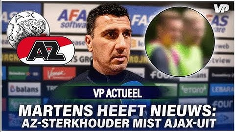 MARTENS ziet ‘MINDER STABIEL’ AJAX sinds VERTREK FARIOLI! 👀
