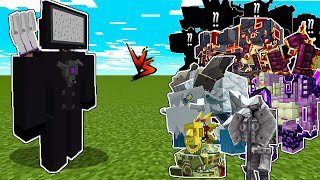 Titan Tvman vs Secret Battle Royale in Minecraft