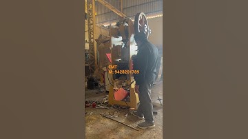 50 Ton Power Press with Servo Feeder  #powerpress #machine #press #punch