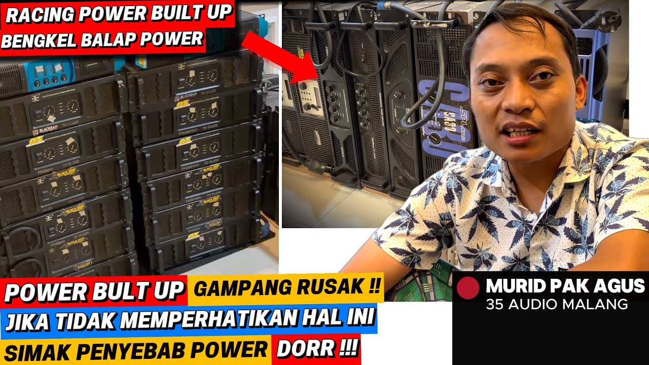 POWER BUILT UP GAMPANG RUSAK‼️|| Pentingnya Kelistrikan Pada Power || Perbaikan dan Racing Power