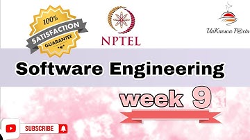 SOFTWARE ENGINEERING WEEK 9 ASSIGNMENT ANSWERS NPTEL 2024 l NPTEL #nptel #nptelanswer