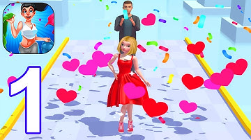DressUp Run! - Gameplay Part 1 All Levels 1-10 (Android, iOS)